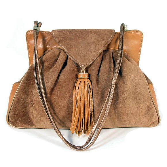 Reem Handbags - REEM USA Vintage 80's Convertible Crossbody RARE